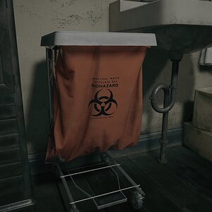 Ooh, it says Biohazard!