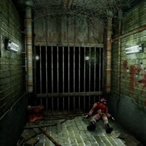 [RE2] Dead sewer guy