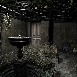 [Remake] Plant room in the remake