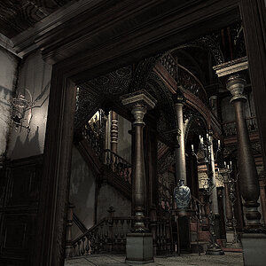 [Remake] Main hallway from the dining room