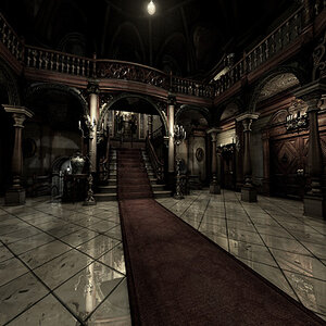 [Remake] Main Hallway, wide angle