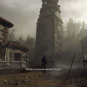 Media 'Bingo?' in album 'Resident Evil 4 Remake Chainsaw Demo'