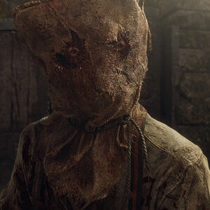 Chainsaw Villager up close