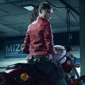 Resident Evil 2 (Remake) - Claire Motorbike